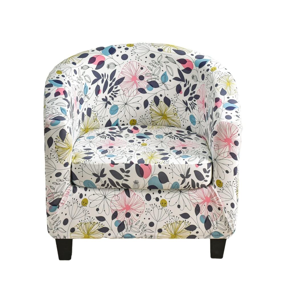 2 Piece Club Chair Slipcover